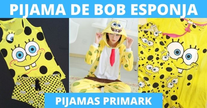 Pijama de Bob Esponja Primark