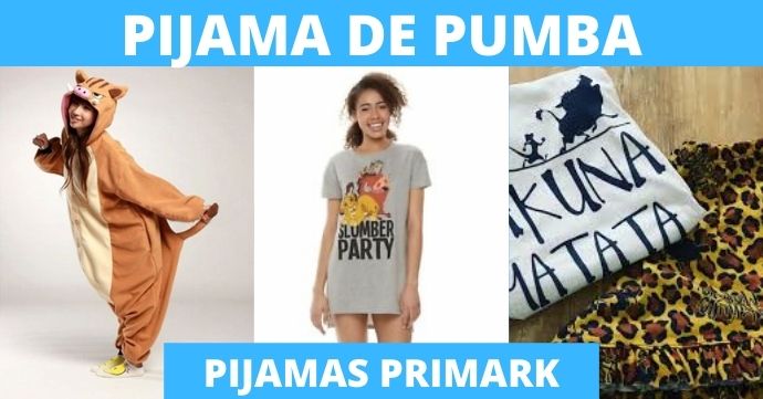Pijama de Pumba Primark