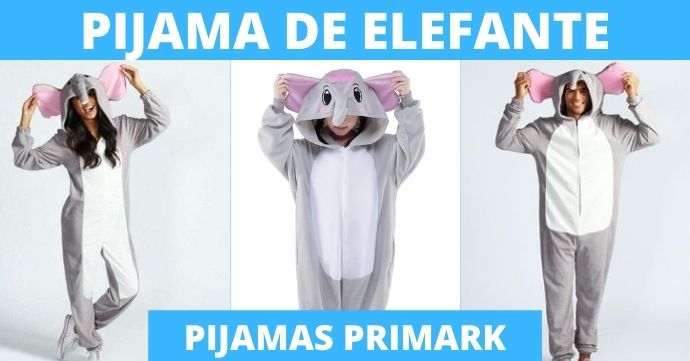 golpear Facturable Discriminatorio ▷ Pijama de Elefante Primark 【REBAJAS】 2022