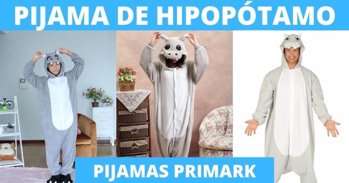 Pijama de Hipopotamo Primark