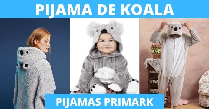 ▷ Pijama de Koala Primark 【OFERTAS】