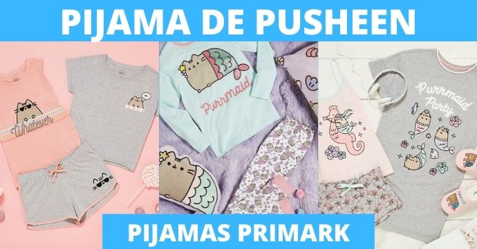 Pijama de Pusheen Primark 【REBAJAS】