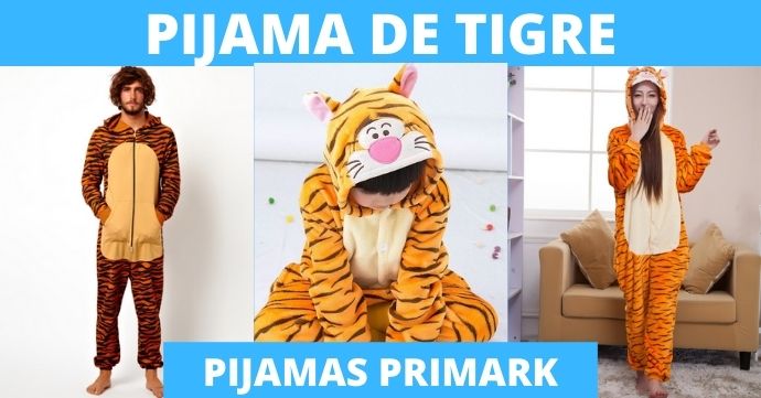 cinturón Disfraces límite ▷ Pijama de Tigre Primark 【OFERTAS】 2022