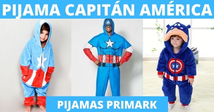 ▷ Pijama de Capitán América 【BARATOS】 2022