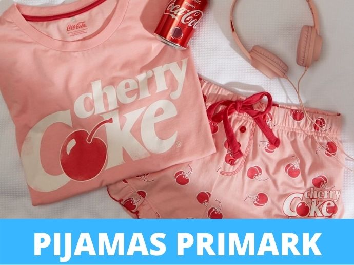 Pijama para mujer coca cola cortos rojo primark compra online