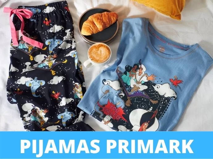 Primark Pijama de niña largo dos piezas de aladdin en Ofertas