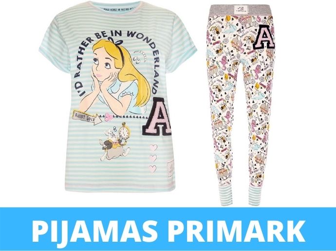 Pijamas de niña de disney dos partes en Rebajas