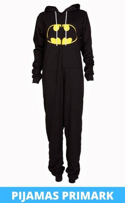 Ofertas en Pijamas de batman cuerpo entero para hombre Primark
