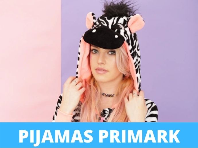 Rebajas en Pijamas para Mujer completo largo de cebra