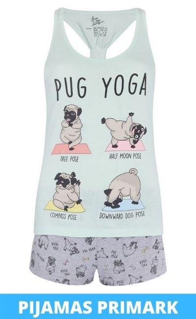 Pijama para mujer de Dos Piezas de Perro en Rebajas