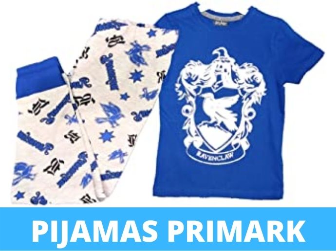 Pijama de niño de ravenclaw color azul largos ofertas