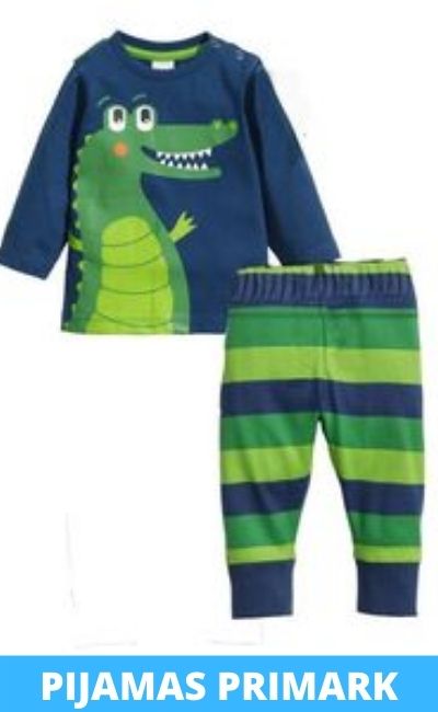Pijama en Rebajas de dos piezas para niño de cocodrilo primark