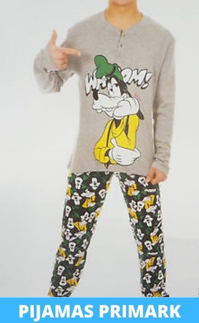 Pijamas de goofy para hombre completo en Descuento