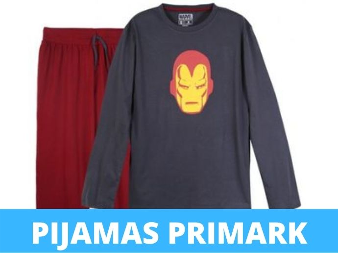 ataque Bosque Rayo ▷ Pijama de Iron Man Primark 【REBAJAS】 2023