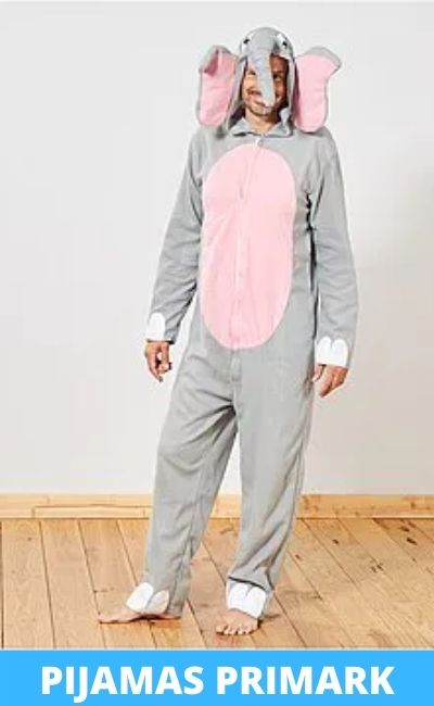 Pijama para hombre de elefante en Descuento