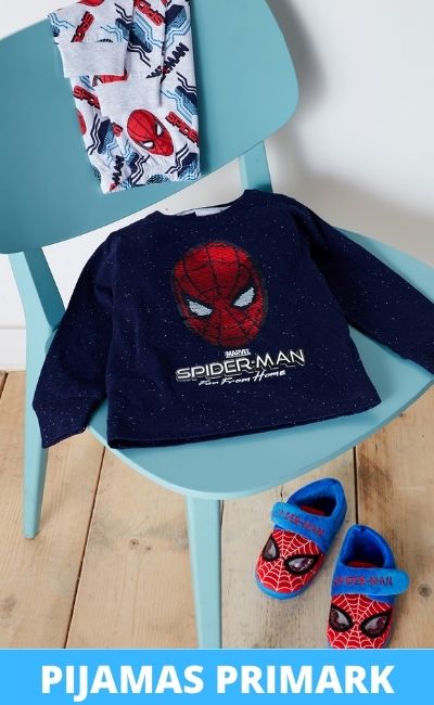 Pijama de niño largos de Spiderman en Compra Primark
