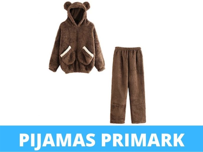 Pijama de Oso dos piezas en Descuento