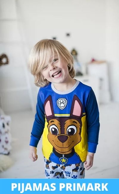 Pijama de patrulla canina para niño dos piezas