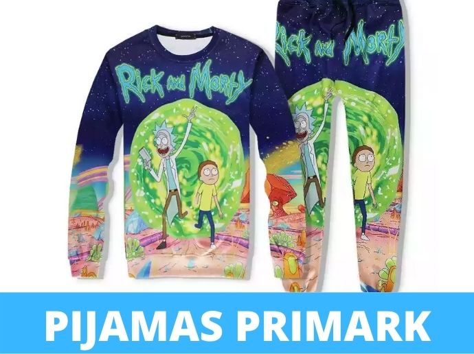 Que agradable silueta práctica ▷ Pijama Primark de Rick And Morty 【BARATOS】 2023