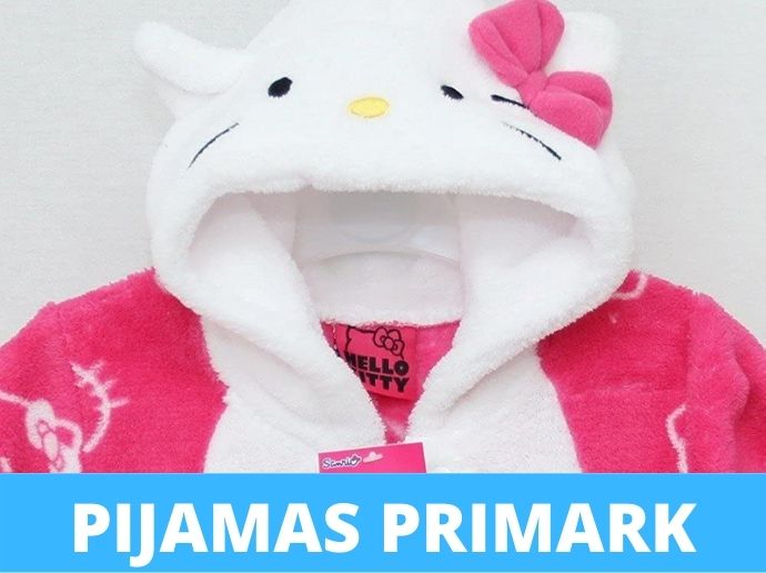 Pijamas Primark cuerpo enteros largos hello kitty en Descuento