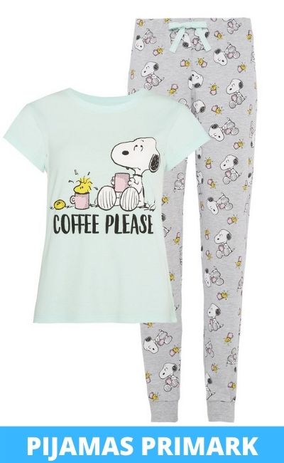 ▷ Los mejores Pijamas Snoopy de Primark 2022
