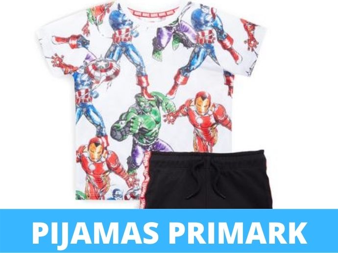 Pijama de vengadores dos piezas para mujer primark compra online