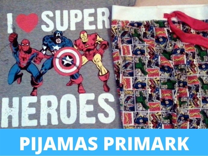 Pijamas de superheroes para niño color gris en Rebajas