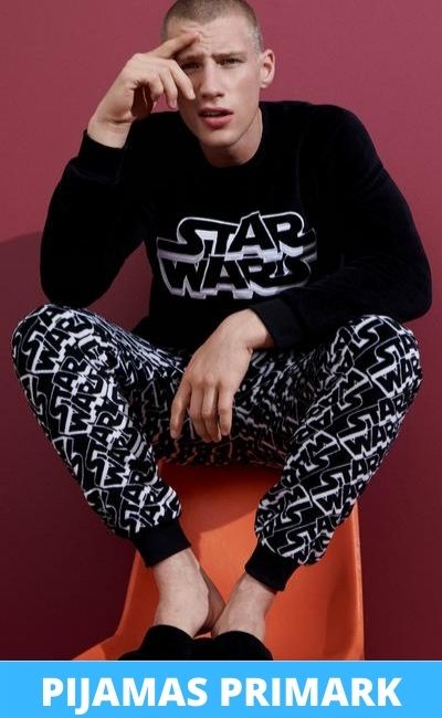 Pijamas largos de hombre primark de star wars en Colección