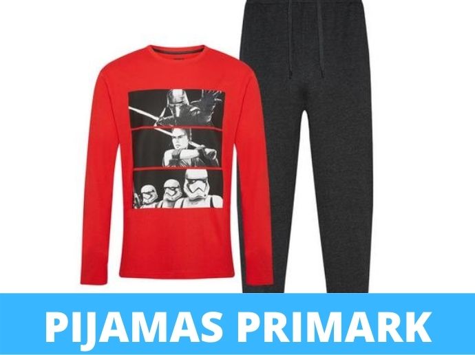 Descuento Pijamas primark star wars largos dos piezas para hombre