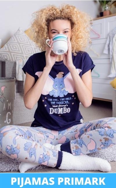Pijamas para mujer largos de Dumbo en Colección