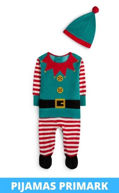 Compra Primark Pijamas elfo cuerpo entero de bebe